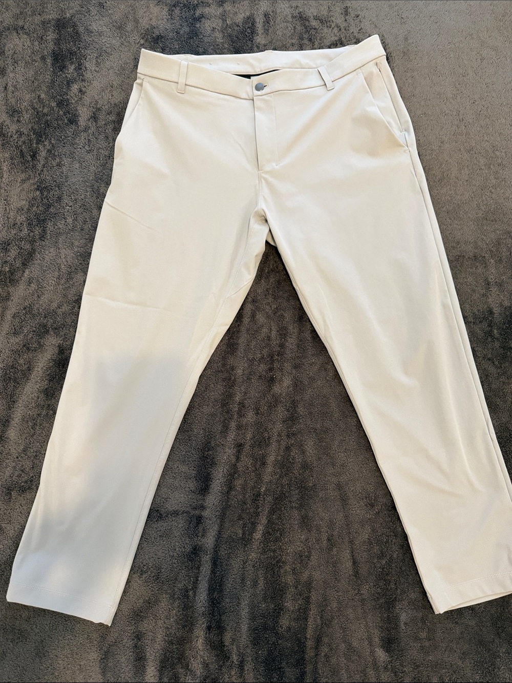 👖 Lululemon Men’s Commission Classic-Fit Pant 36W x 30L Color: Silver Drop